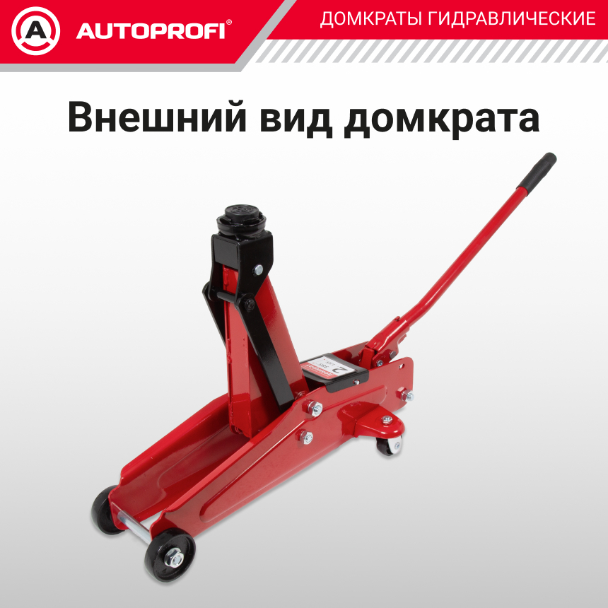 Домкрат гидравлический в кейсе (2 тонны) AUTOPROFI DP-20RH K