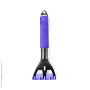 Скребок для снега "AUTOPROFI" SC-1418 BK/VIOLET