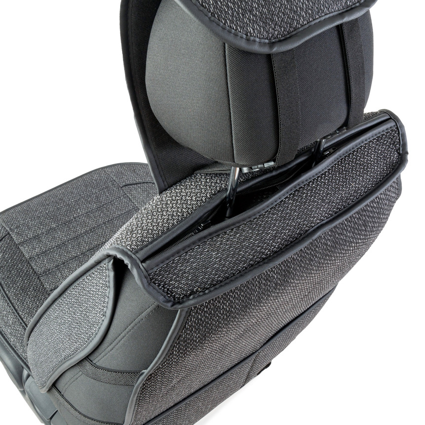 Каркасные накидки на передние сиденья "Car Performance", 2 шт., гобелен CUS-2082 D.GY