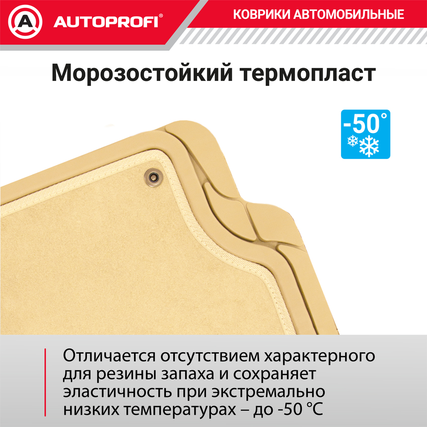 Коврики автомобильные FOCUS 2 TER-420 BE