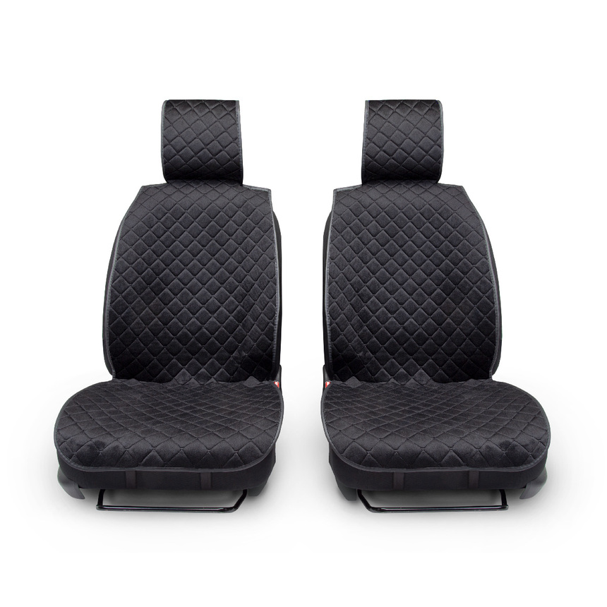 Накидки на сиденья автомобиля "Car Performance" (на весь салон), алькантара CUS-1015 BK/BK