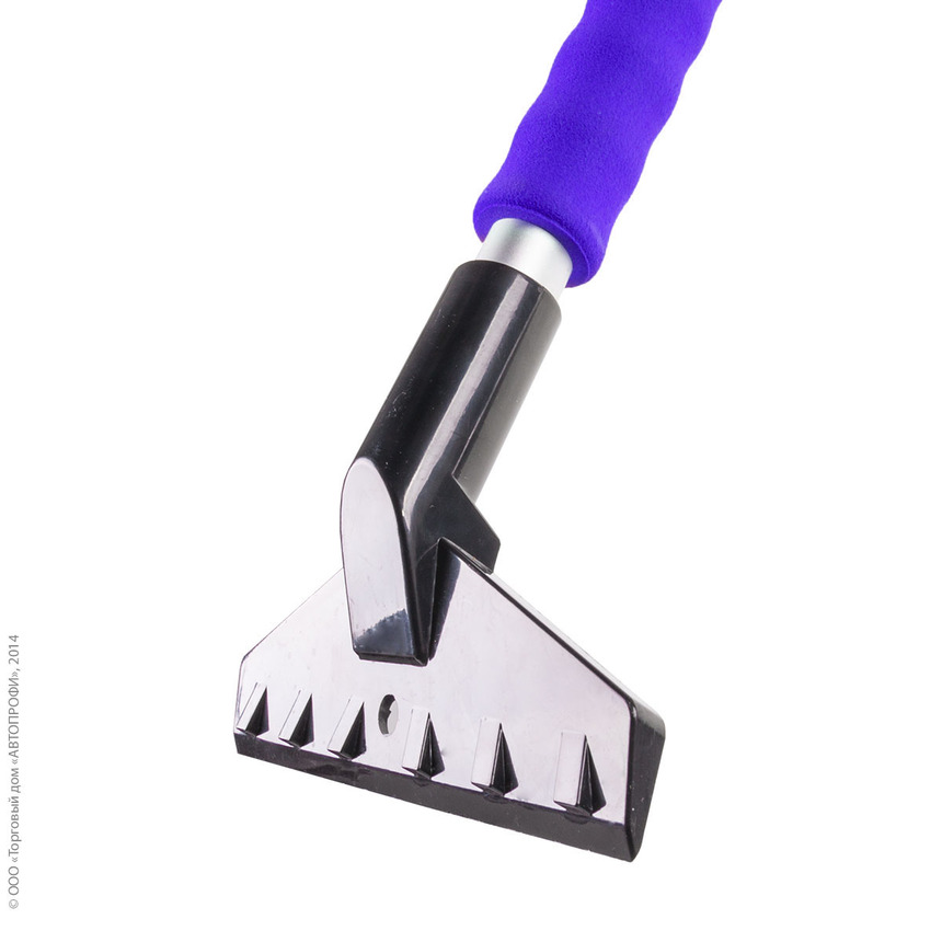 Щетка для снега "AUTOPROFI" SB-1457 BK/VIOLET