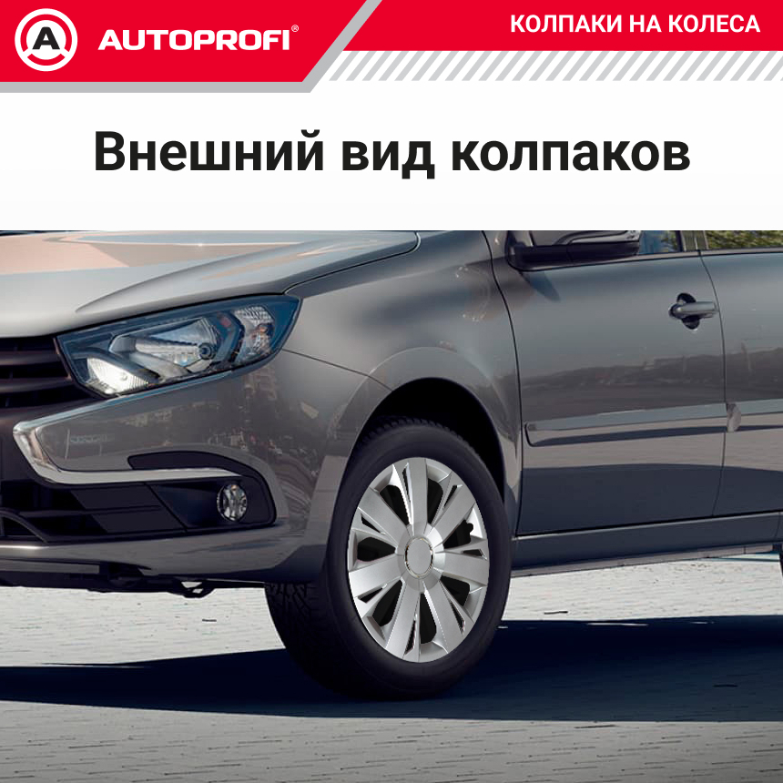 Колпаки на колёса AUTOPROFI WC-2005 SILVER (14)