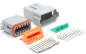 Коннектор на 12  контактов AM 12PK