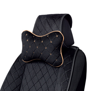 Подушка "косточка" AUTOPROFI, размер 30х20 см ALC-100NP BK/BE