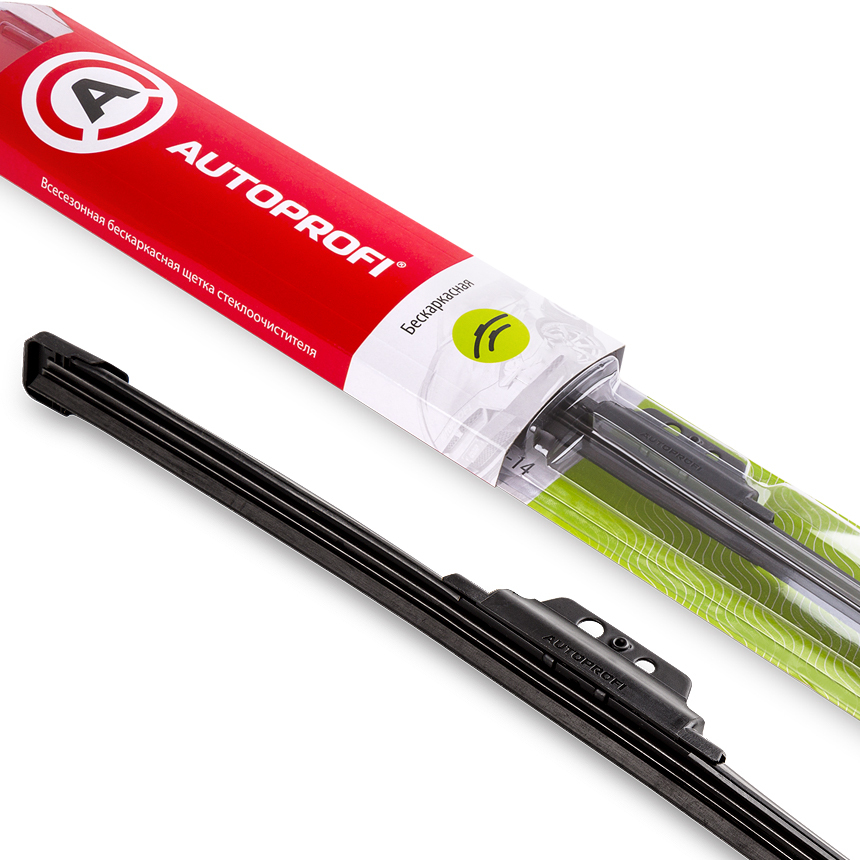 Щётка стеклоочистителя "AUTOPROFI", бескаркасная, всесезонная UD-26